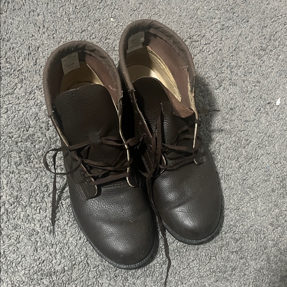 Men's Brown Leather Boots